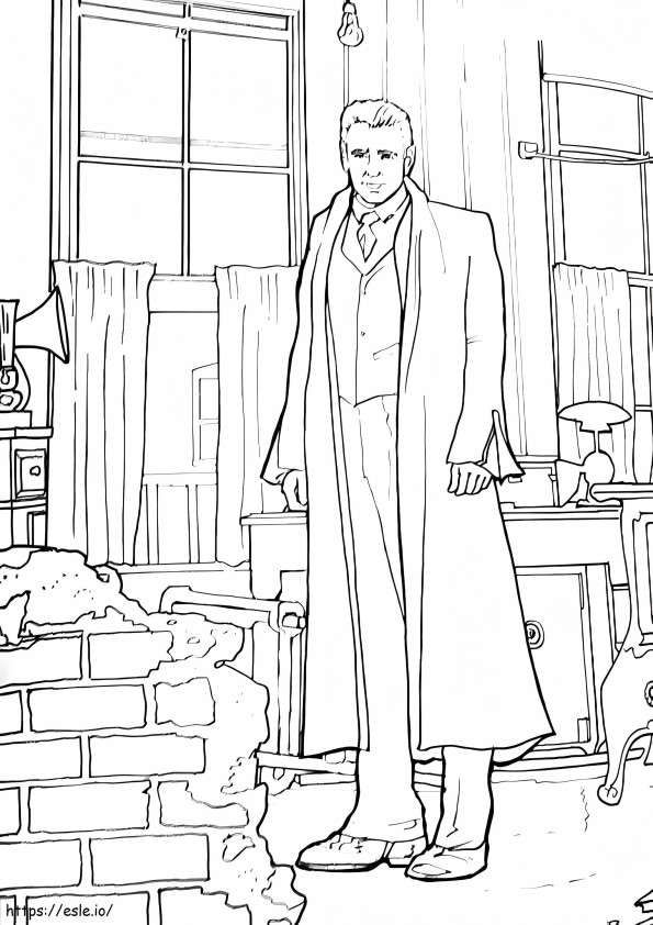 Percival Graves coloring page