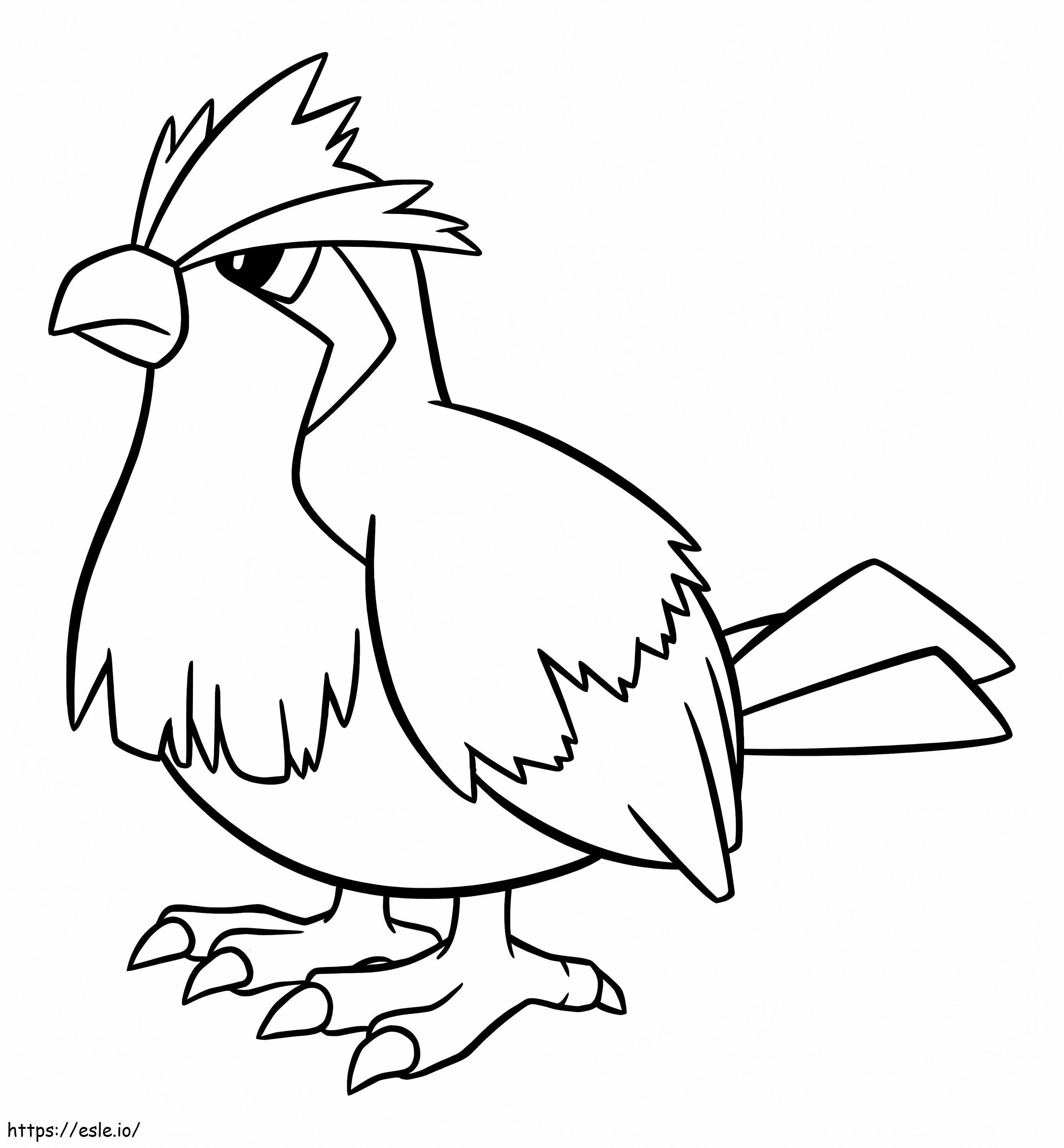 Pidgey In Pokemon coloring page