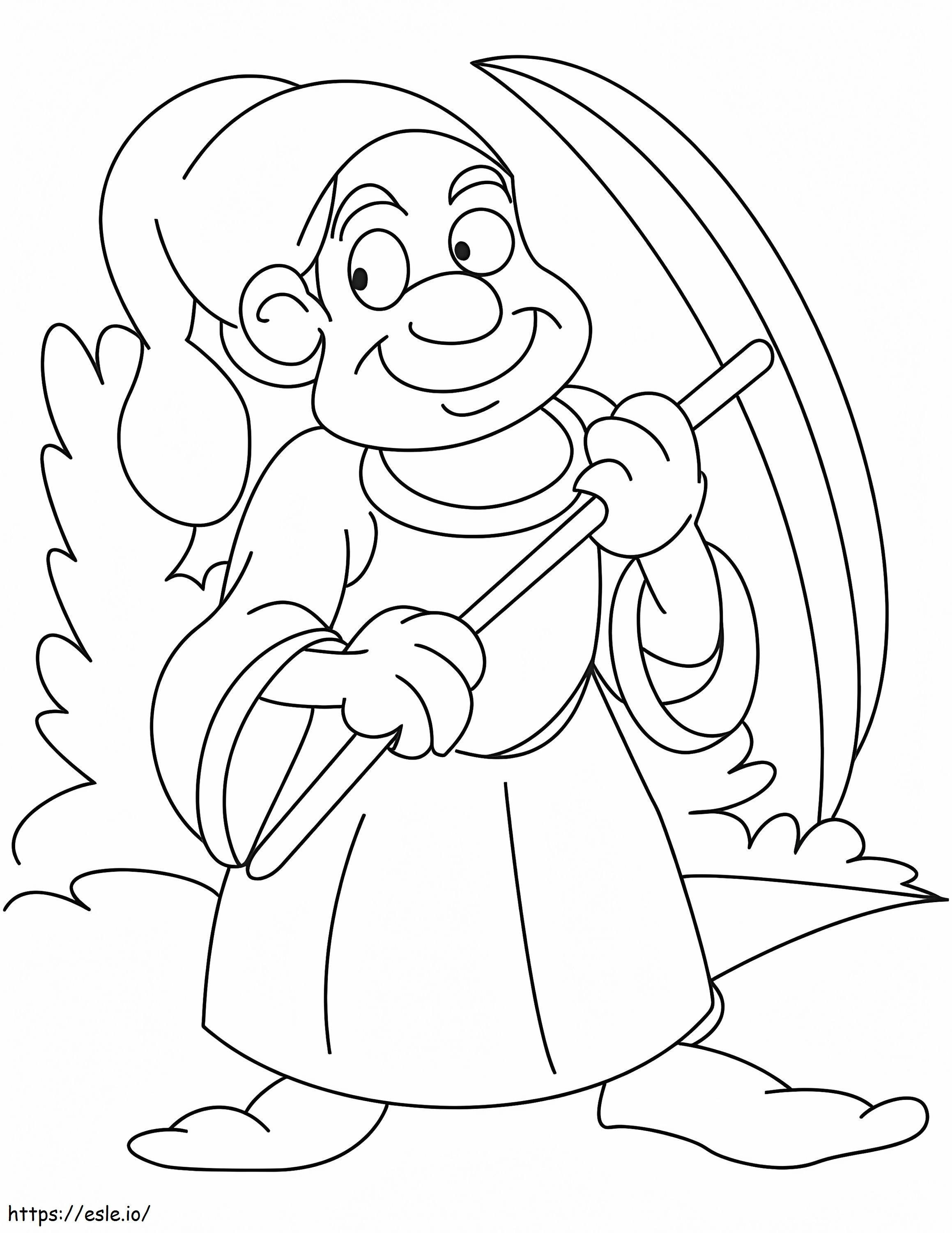 Dwarf To Print coloring page