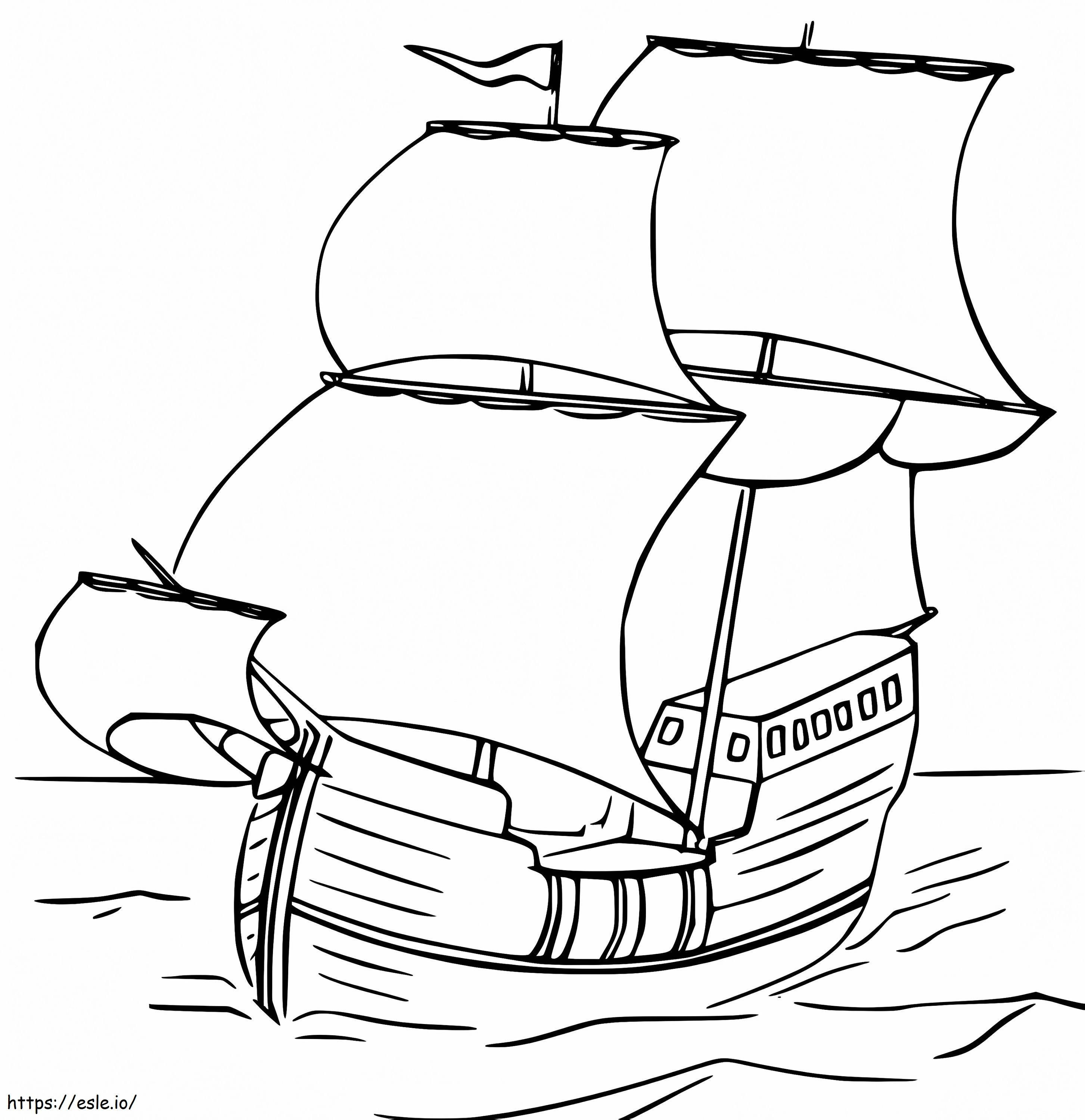 Mayflower 9 ausmalbilder