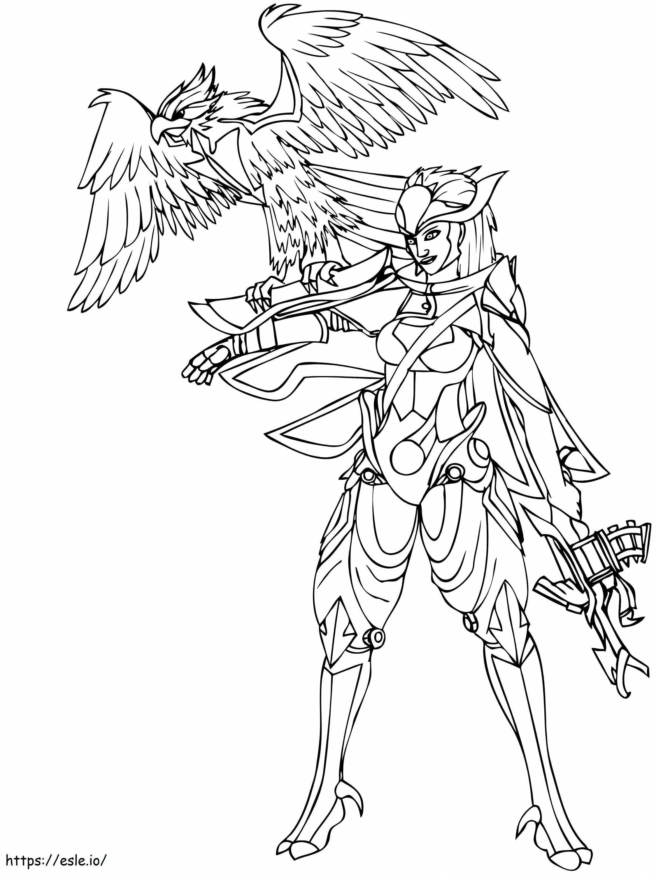 Quinn A4 coloring page