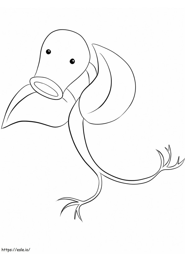 Printable Bellsprout coloring page