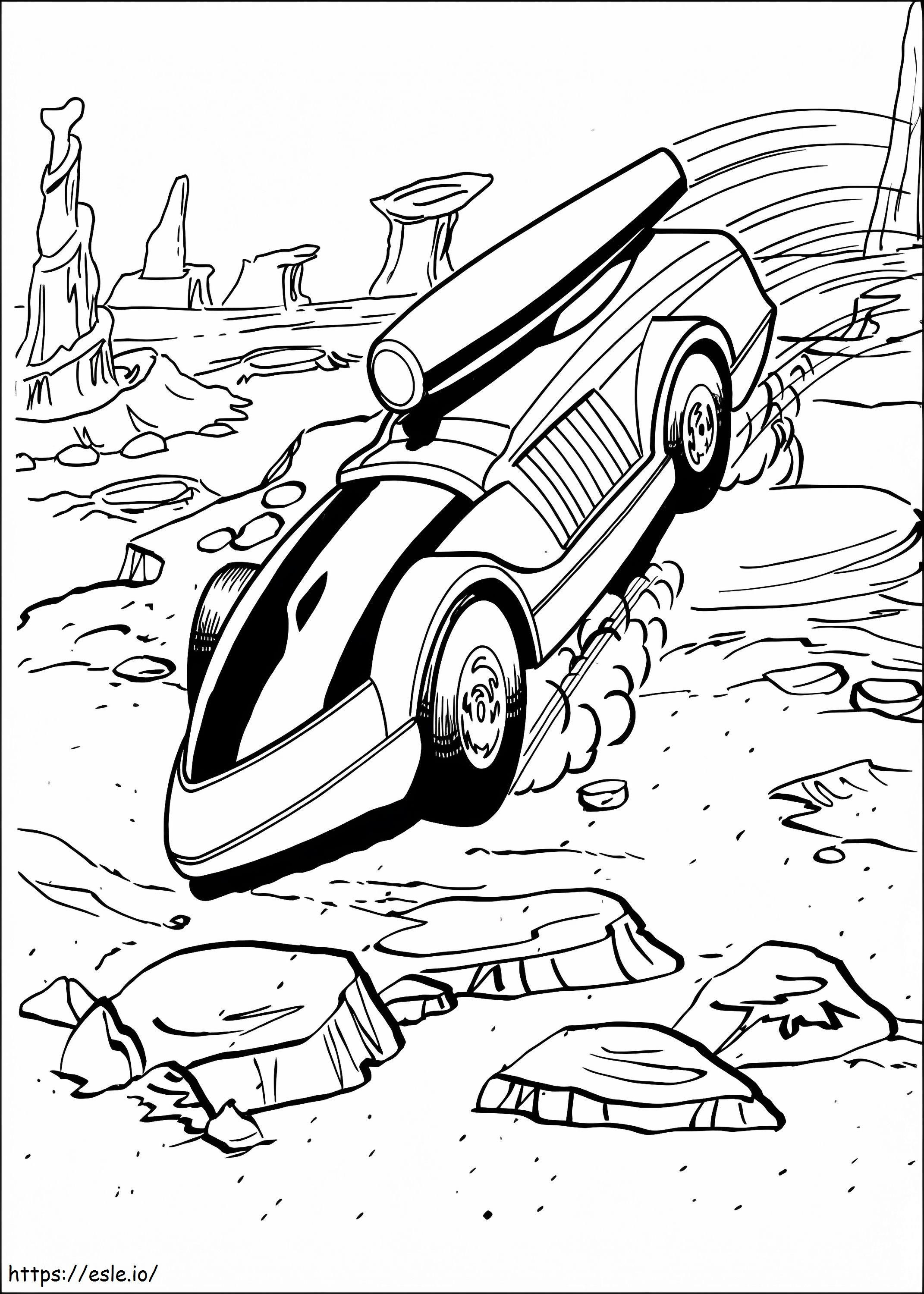 Hot Wheels 28 coloring page