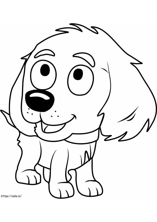 Peppy From Pound Puppies coloring page