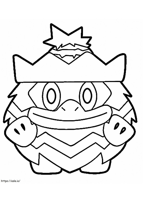 Ludicrous 5 coloring page