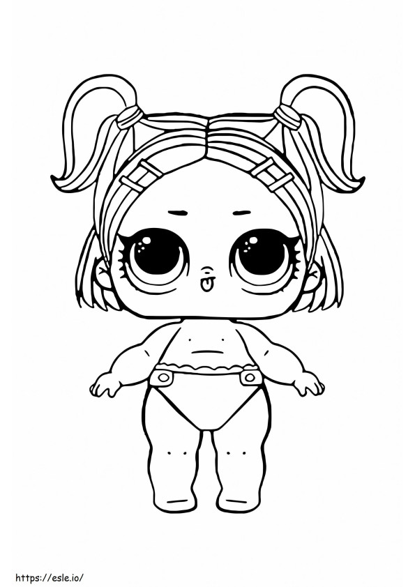 LOL Baby Sunset coloring page
