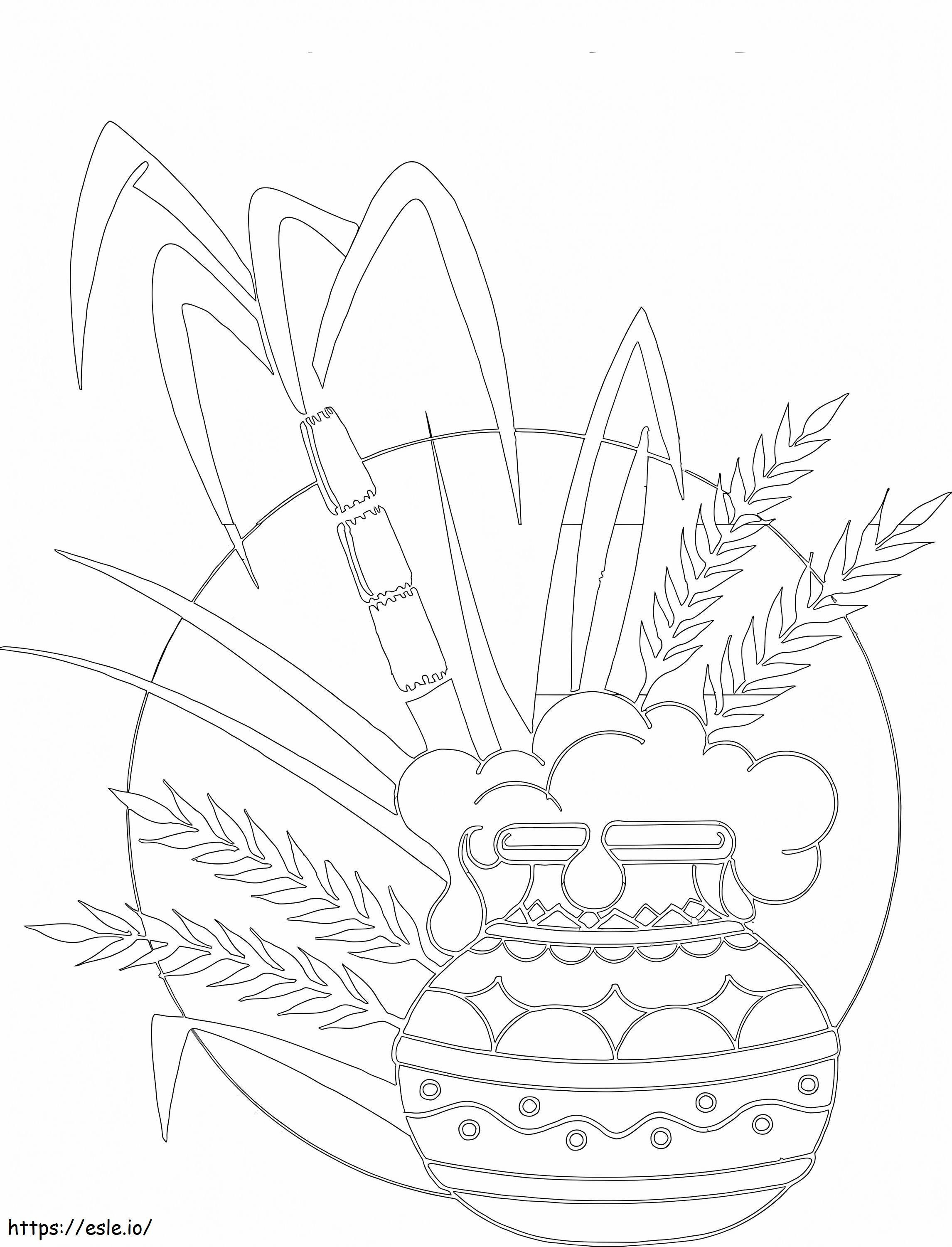Pongal 1 coloring page