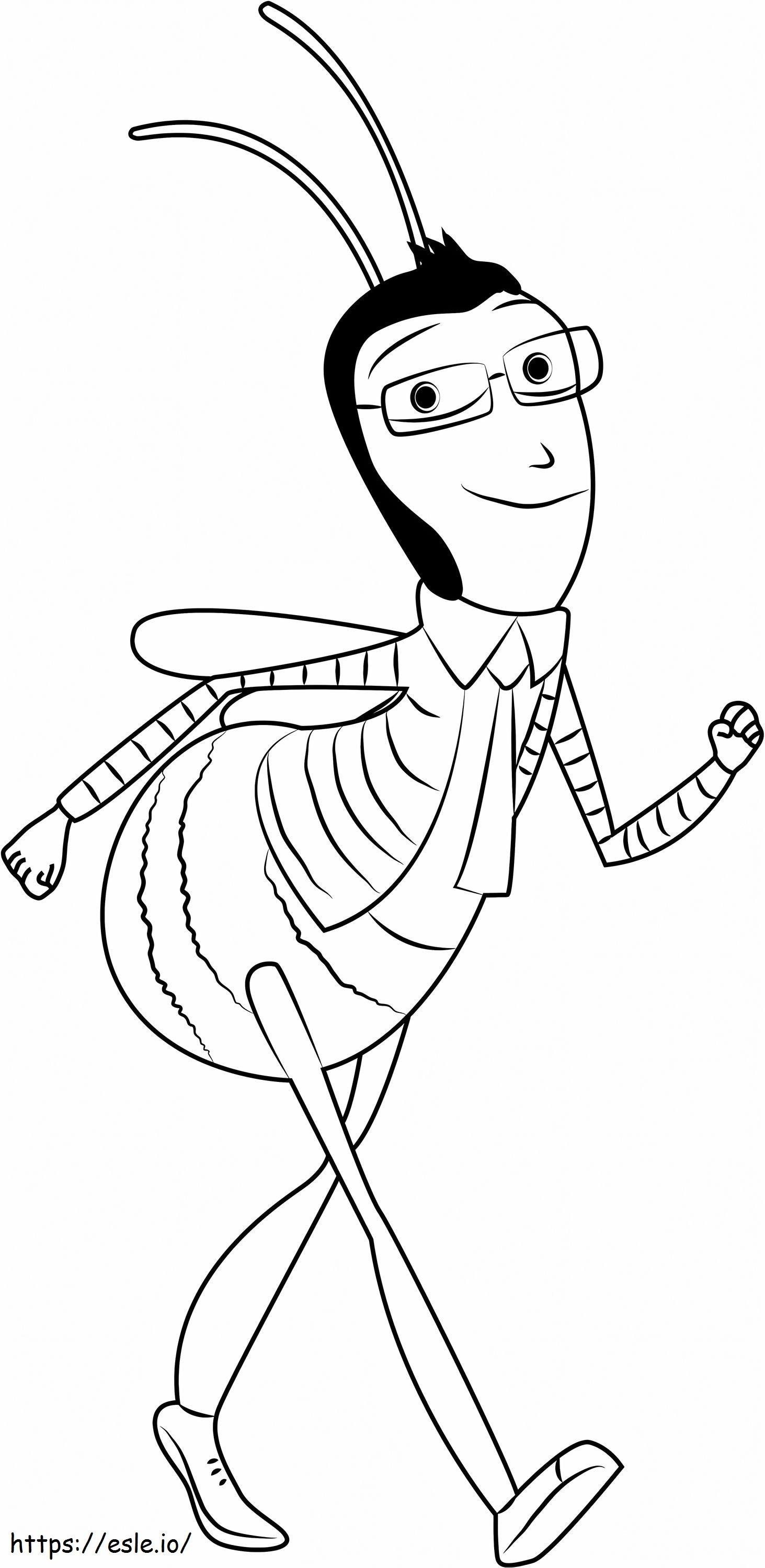 Adam Flayman A4 coloring page