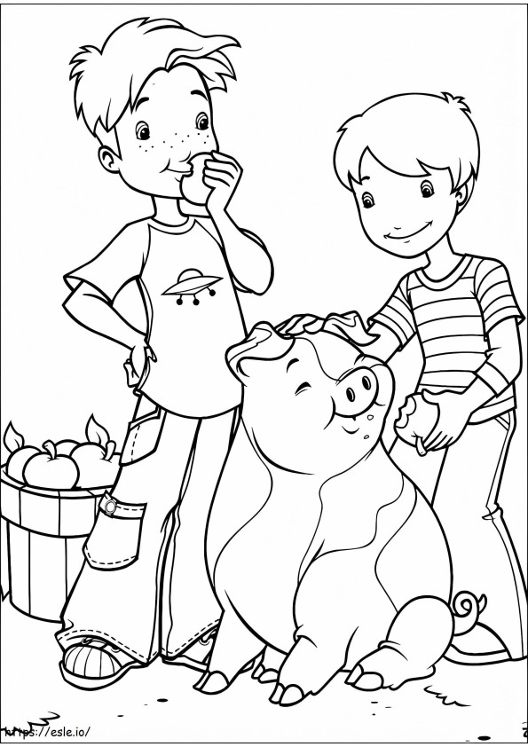 Holly Hobbie And Friends 15 coloring page