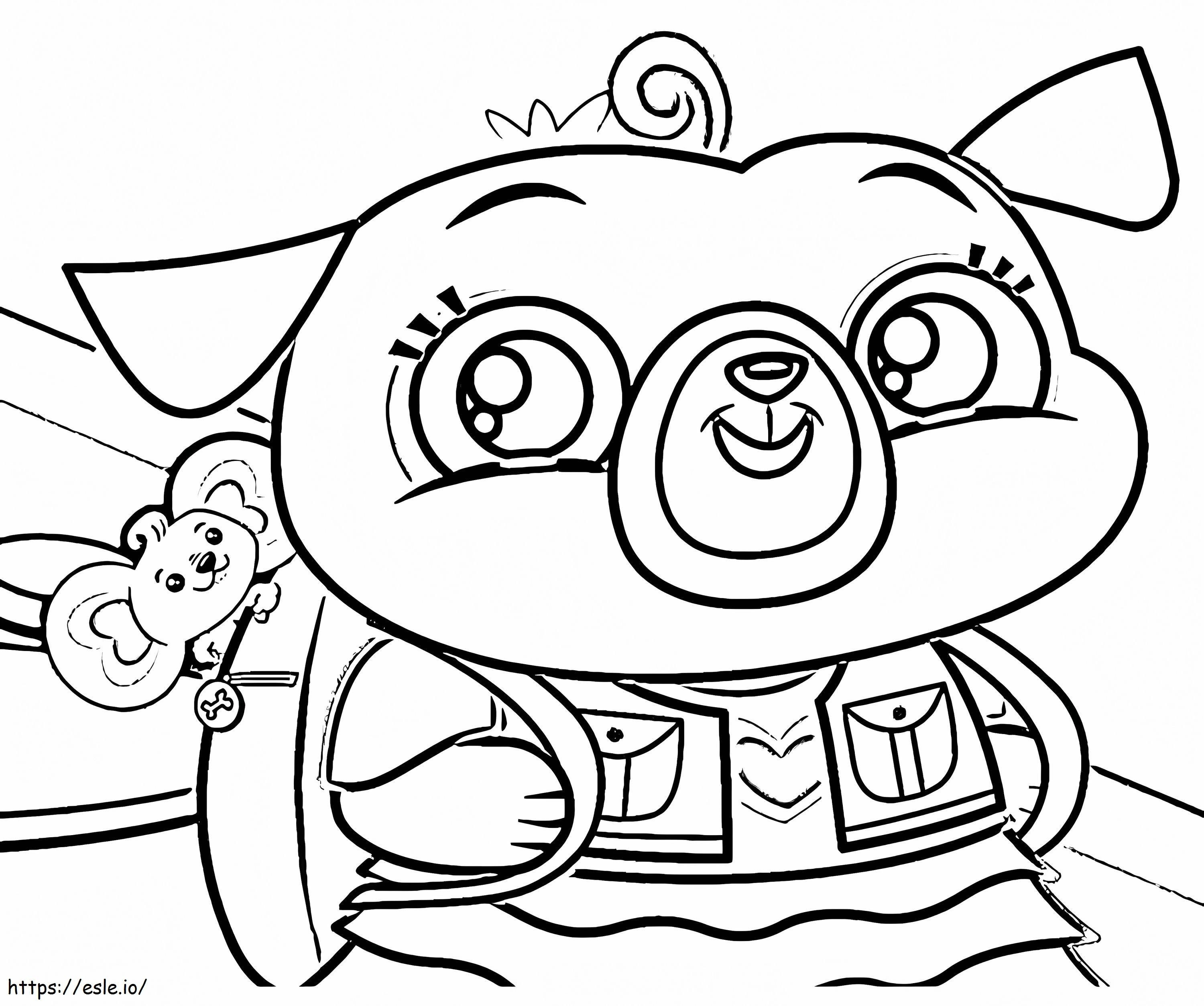 Chip And Potato 2 coloring page