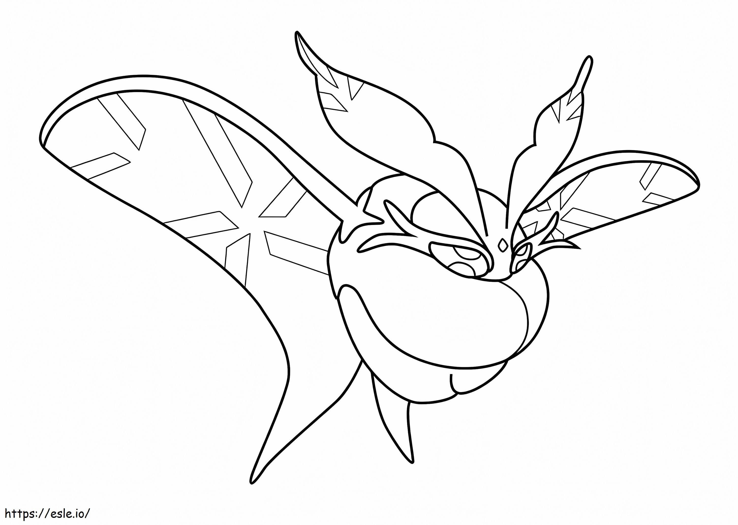 Frosmoth Pokemon 2 coloring page