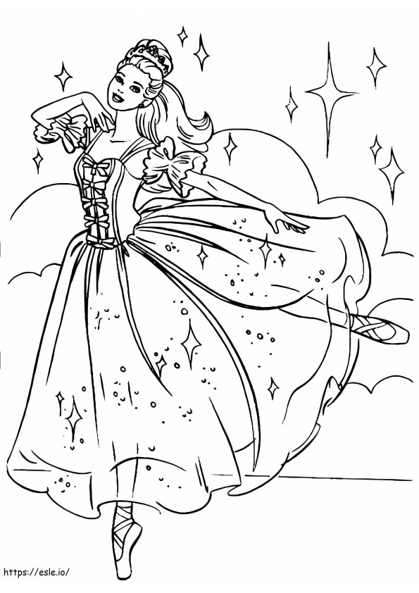 Ballet 5 coloring page