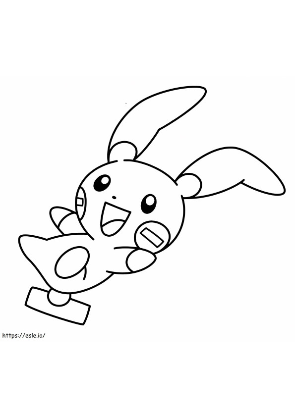Happy My Pokemon coloring page