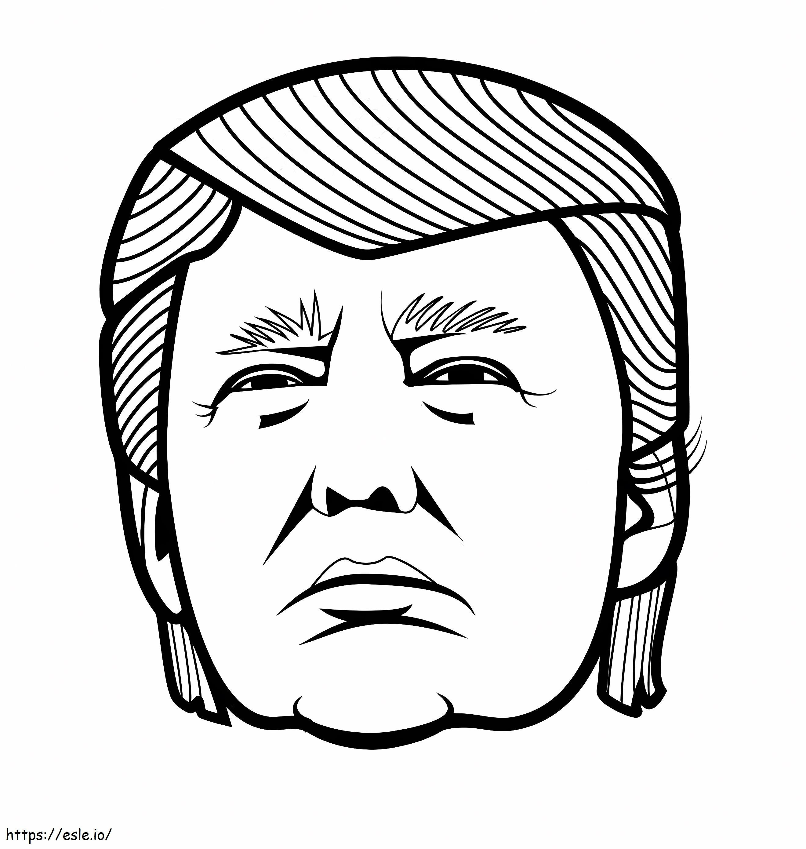 1477414766Donald Trump Vector Funny coloring page