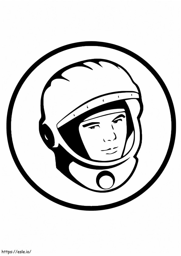 Yuri Gagarin 1 de colorat