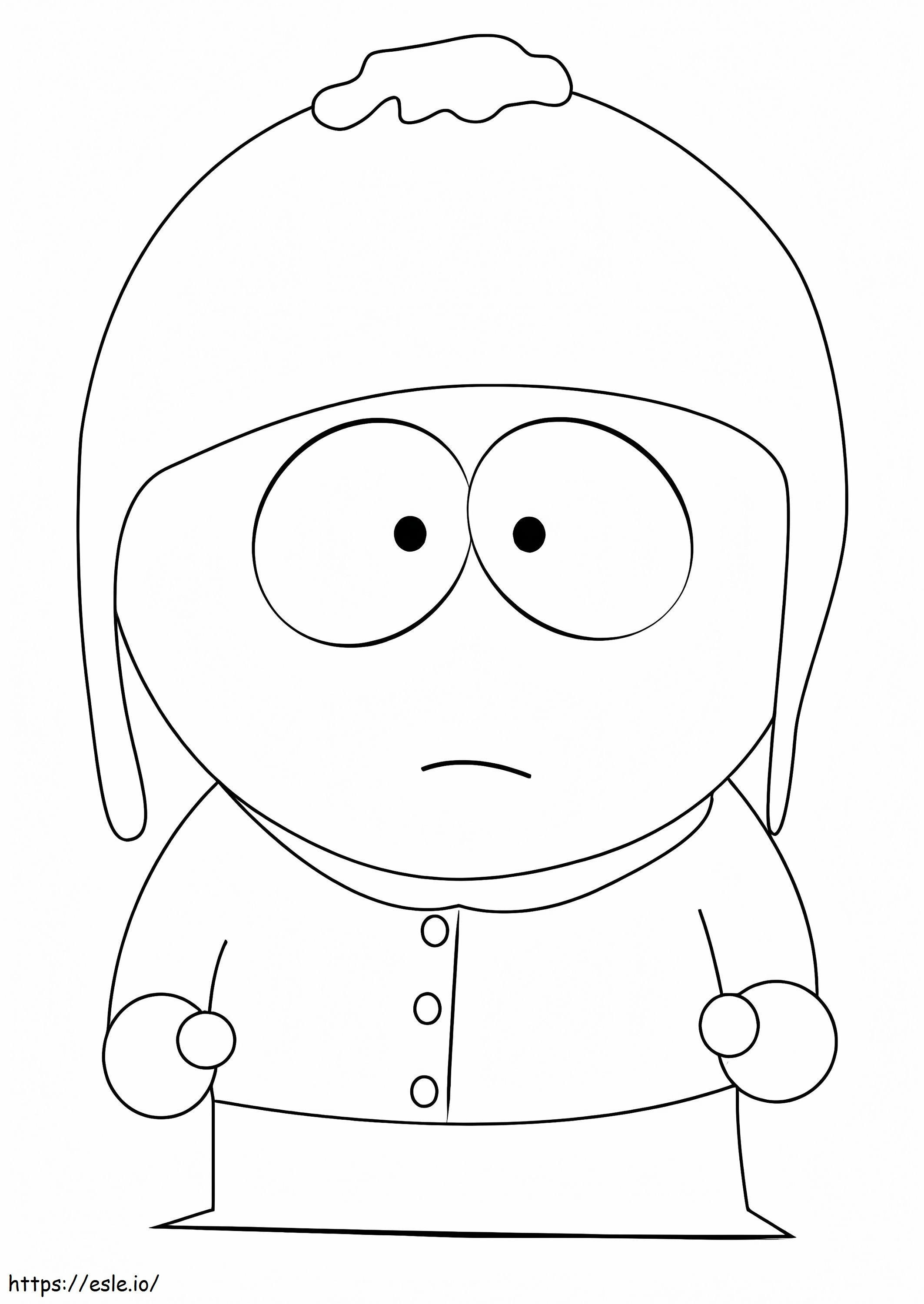 Craig Tucker De South Park para colorir
