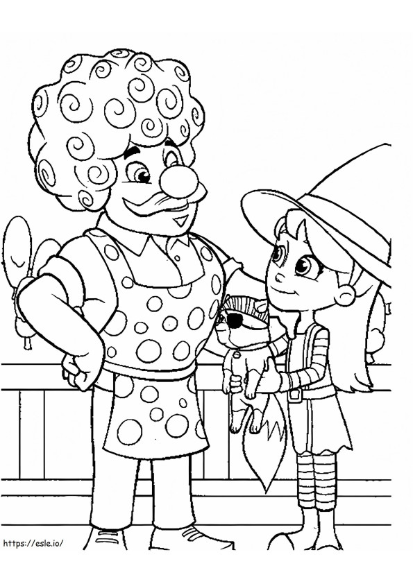 Chef Mr. Porter Paw Patrol coloring page