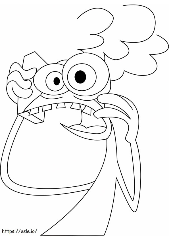Bud Budiovitch Space Goofs coloring page