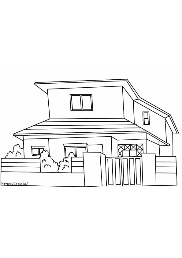  Poze cu case de colorat Poze cu case de colorat Poze mici cu case pentru desene animate Daniel Lion de colorat