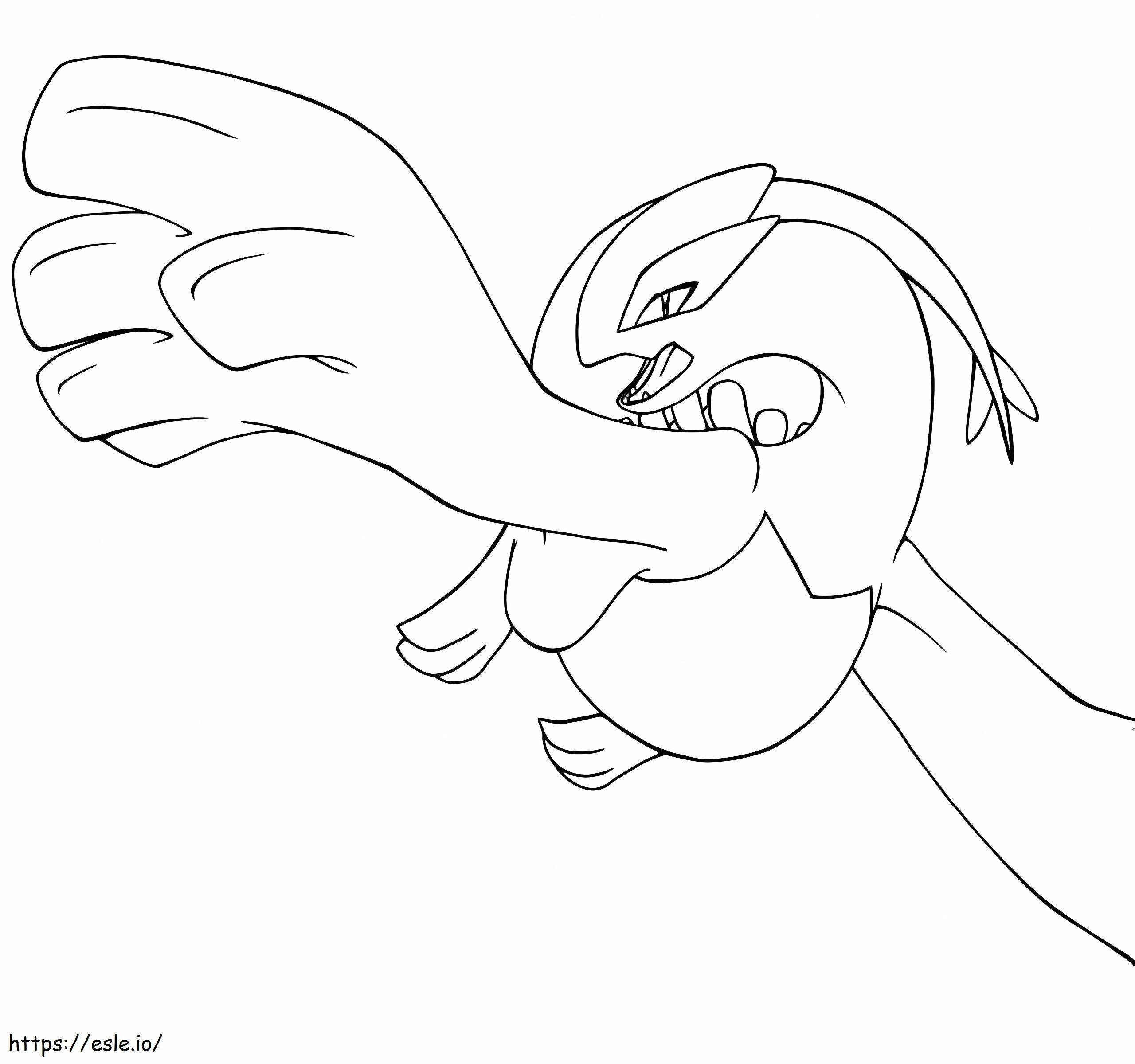 Lugia 1 coloring page