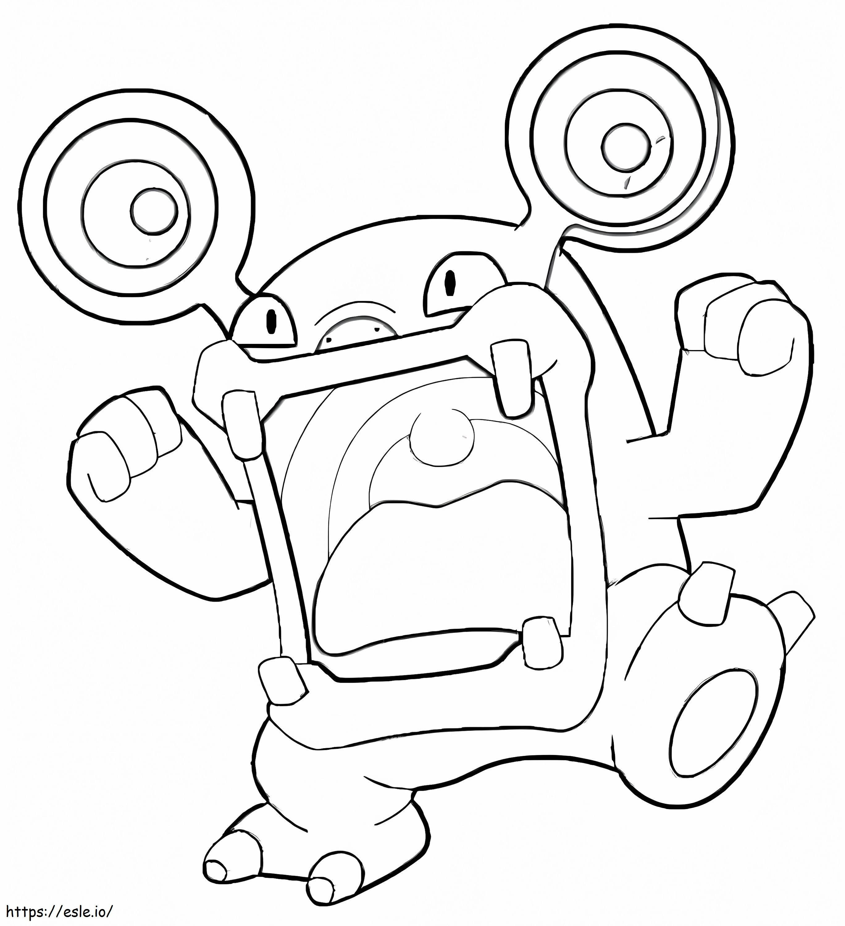 Loudred Pokemon 2 coloring page