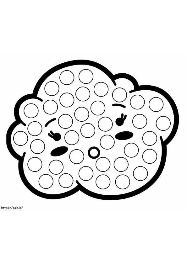 Marcator Cloud Dot de colorat