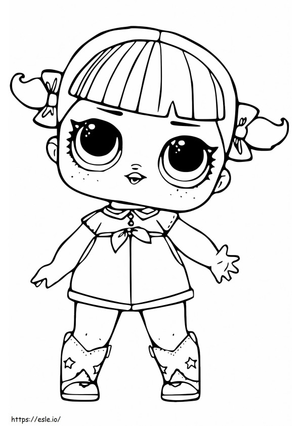 Lol Doll 18 coloring page