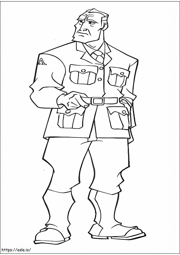 Lyle Tiberius Rourke coloring page