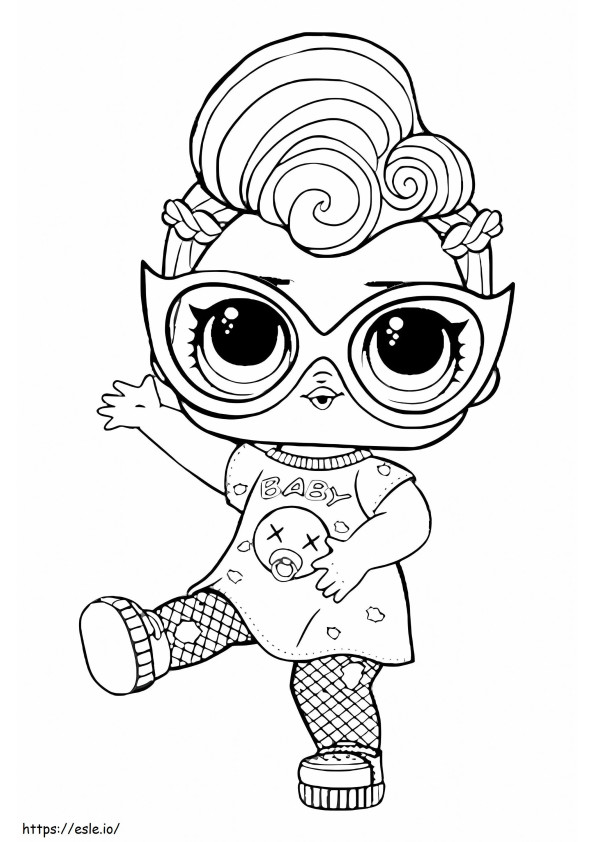 Lol Doll 15 coloring page