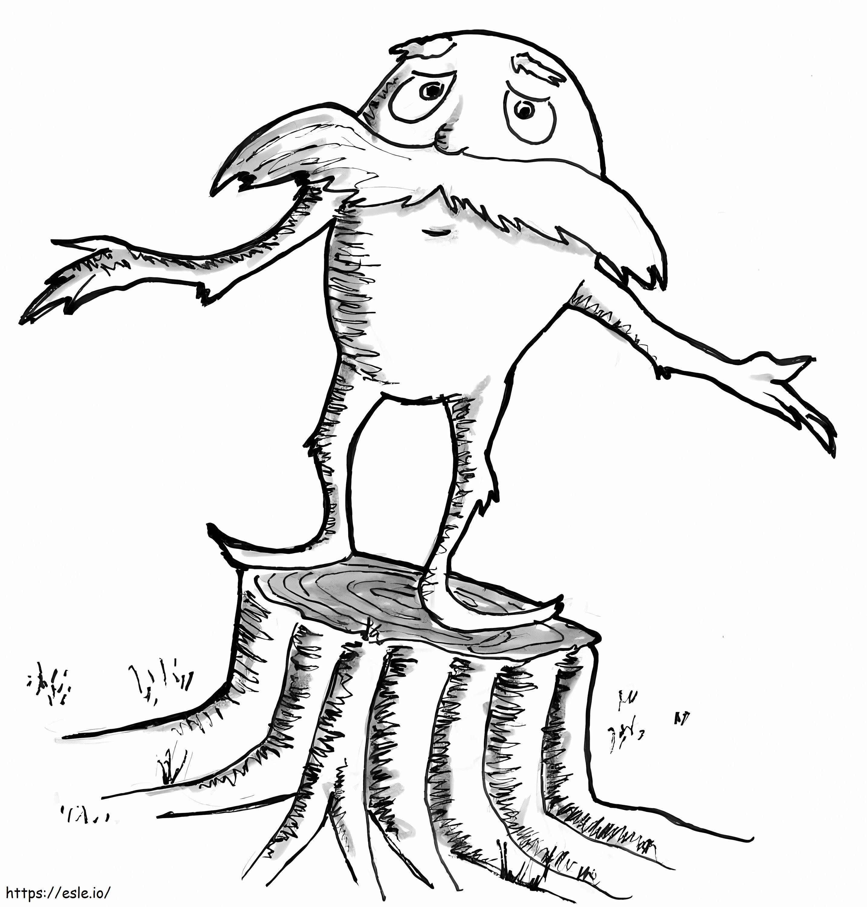 Lorax 2 coloring page