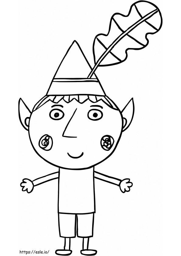 I A4 coloring page