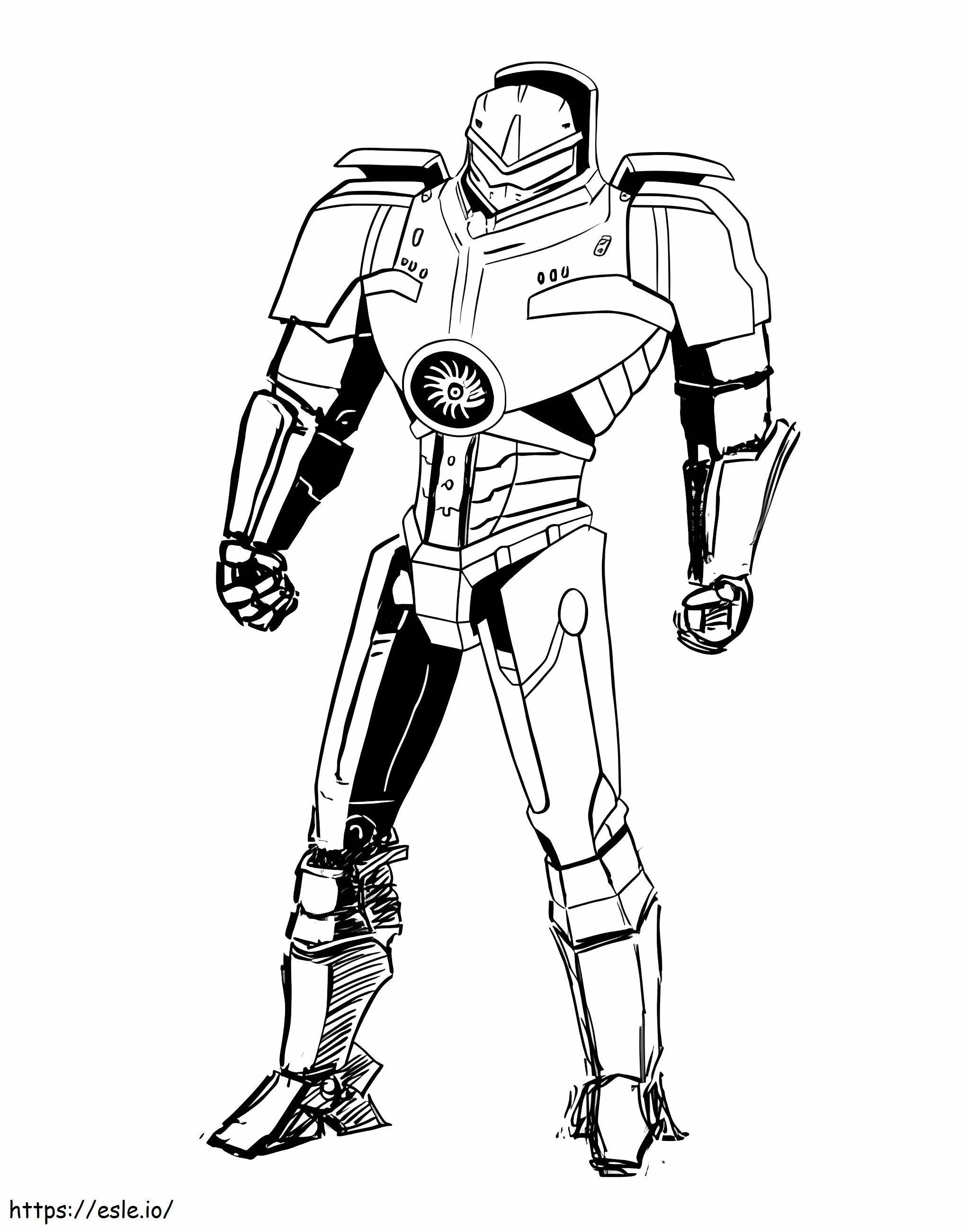 Pacific Rim Jaeger coloring page
