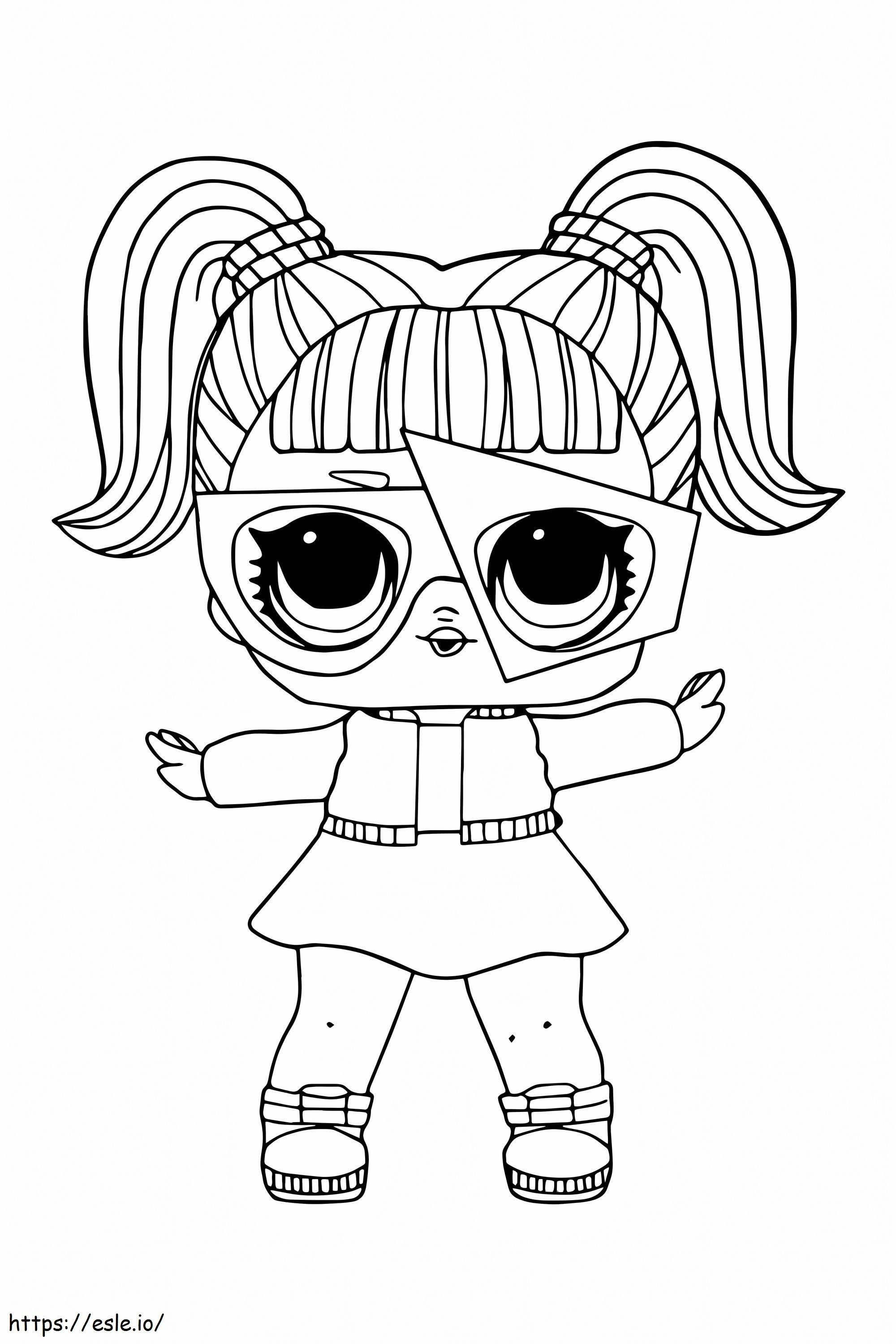 Lol Doll 5 coloring page