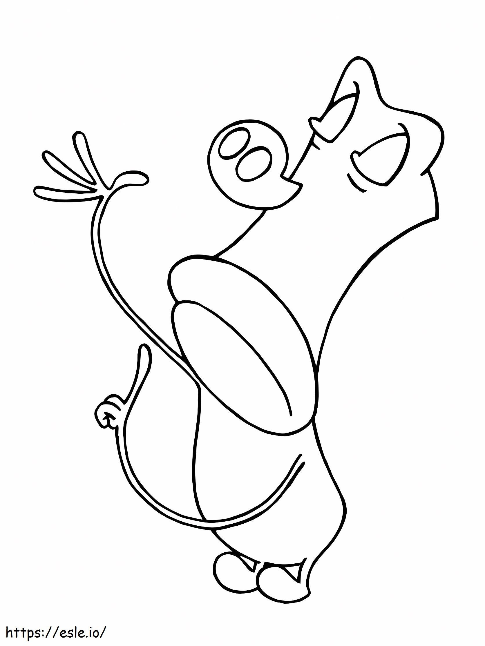 Free Ethno Polino coloring page