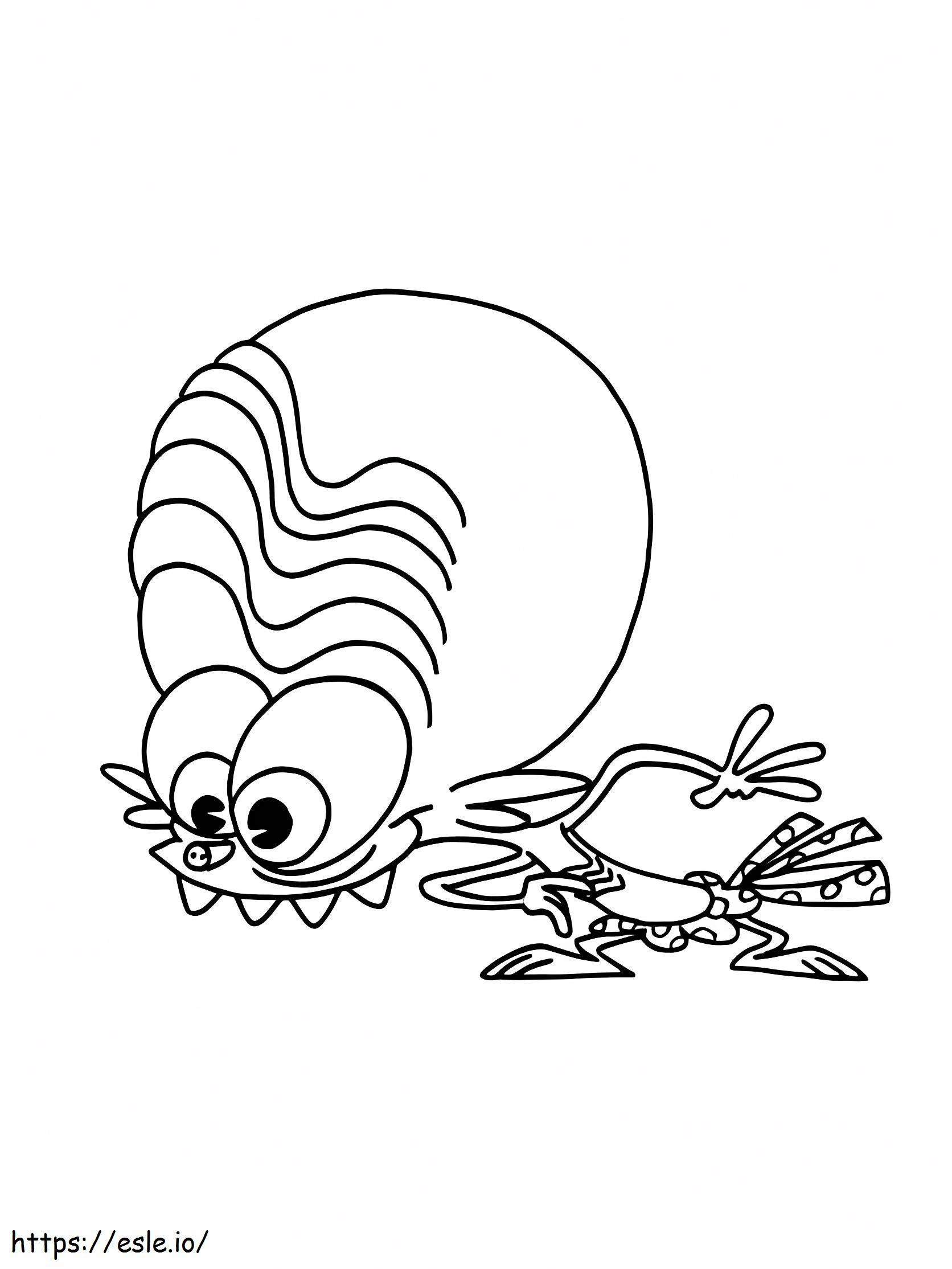Space Goofs Candy Candy coloring page