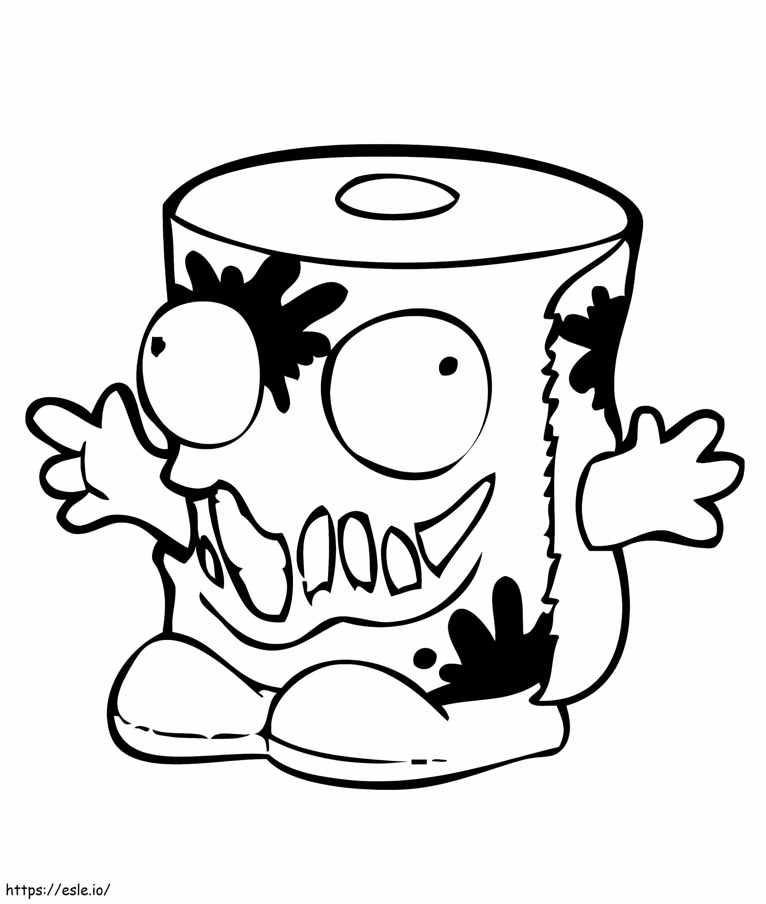 trash coloring pages