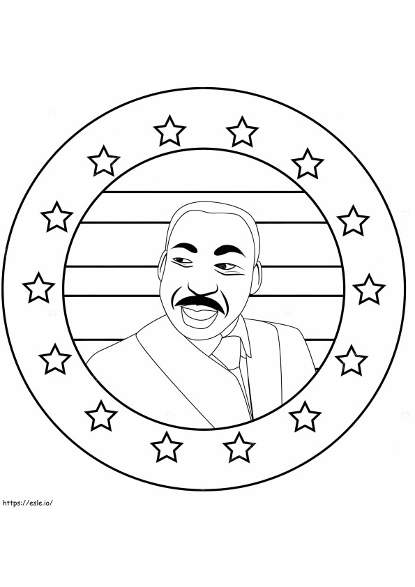 Martin Luther King Jr 14 coloring page