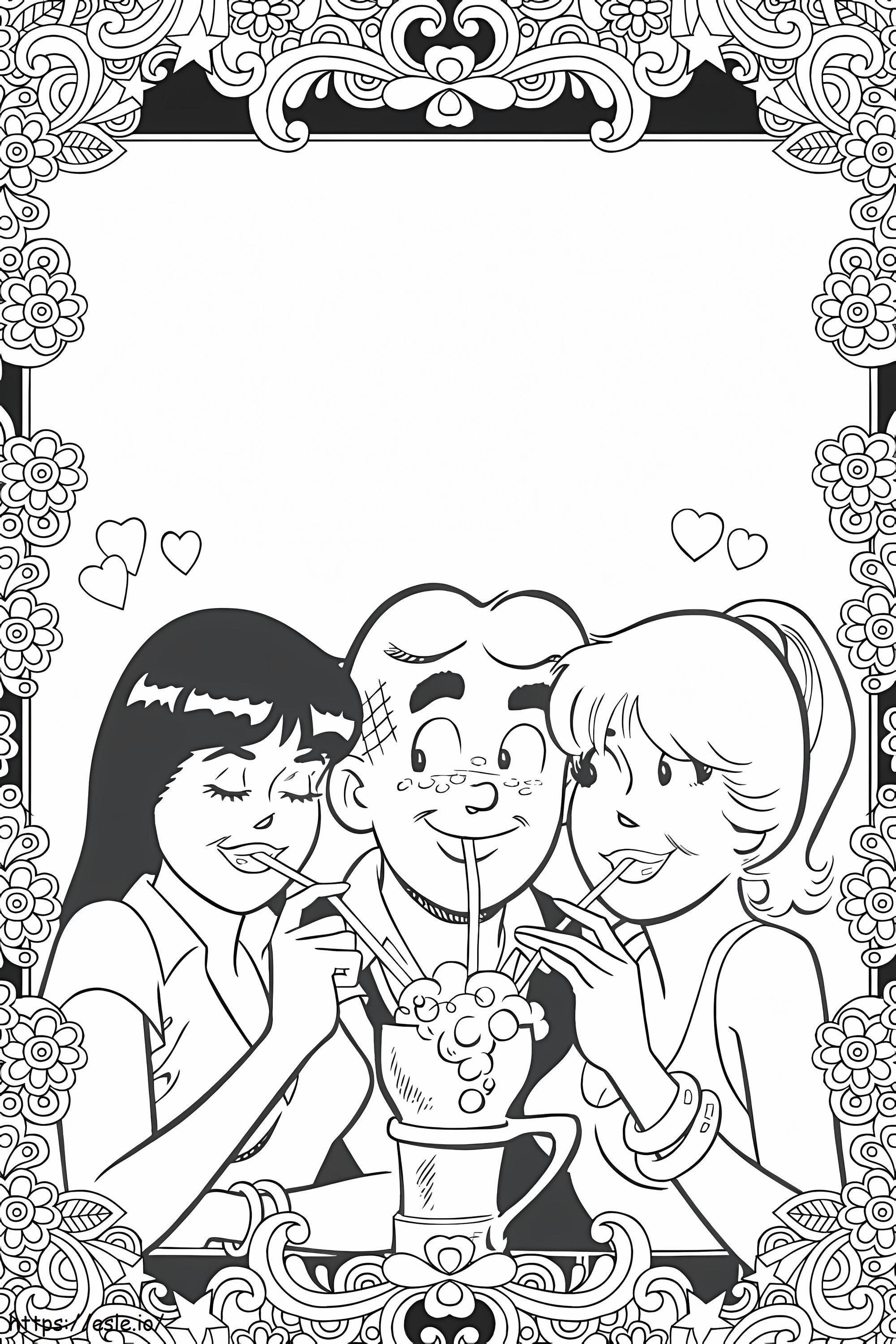 Riverdale 2 coloring page