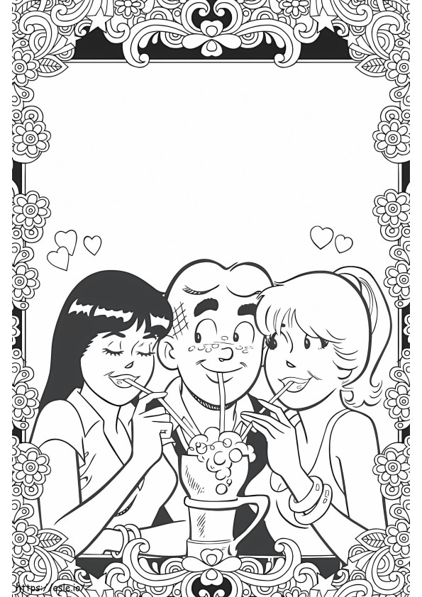 Riverdale 2 coloring page