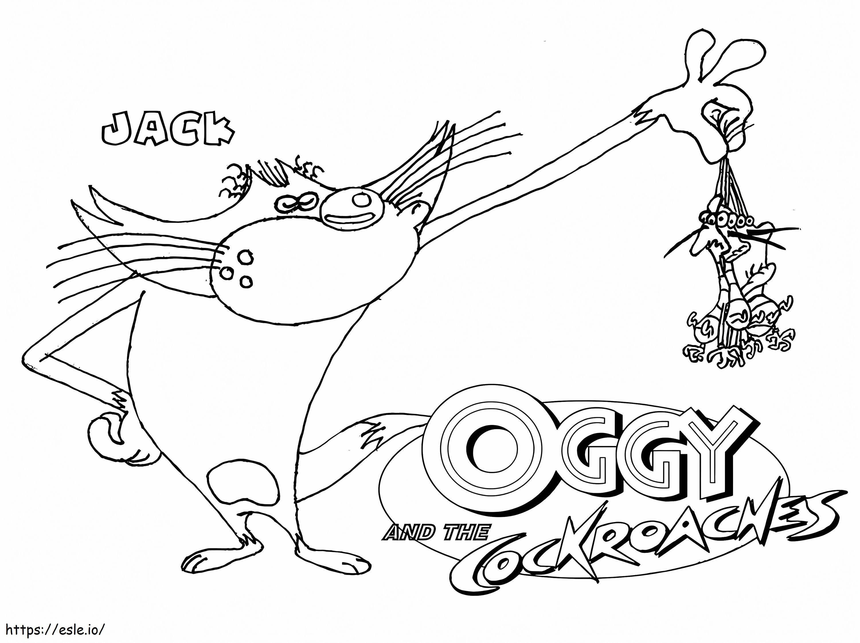 Coloriage  3515 102059 Oggy Cafards6 à imprimer dessin