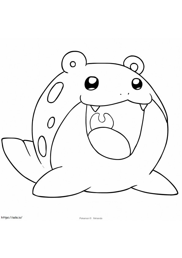 Spheal Pokemon 2 coloring page