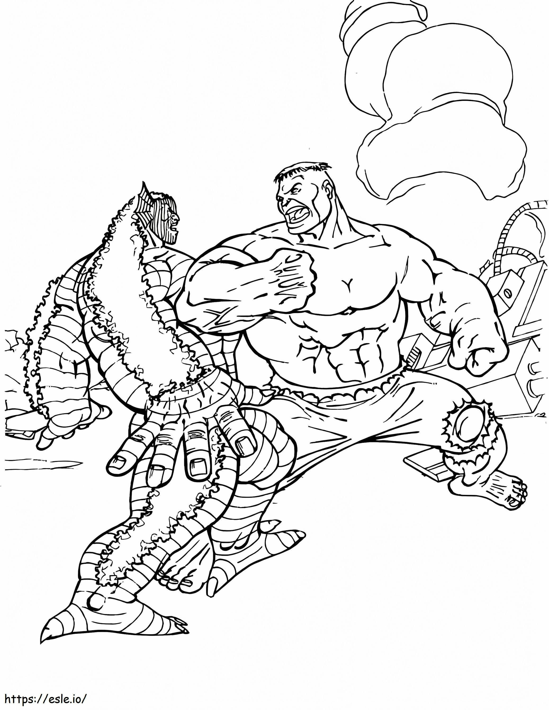 Hulk und Abomination ausmalbilder