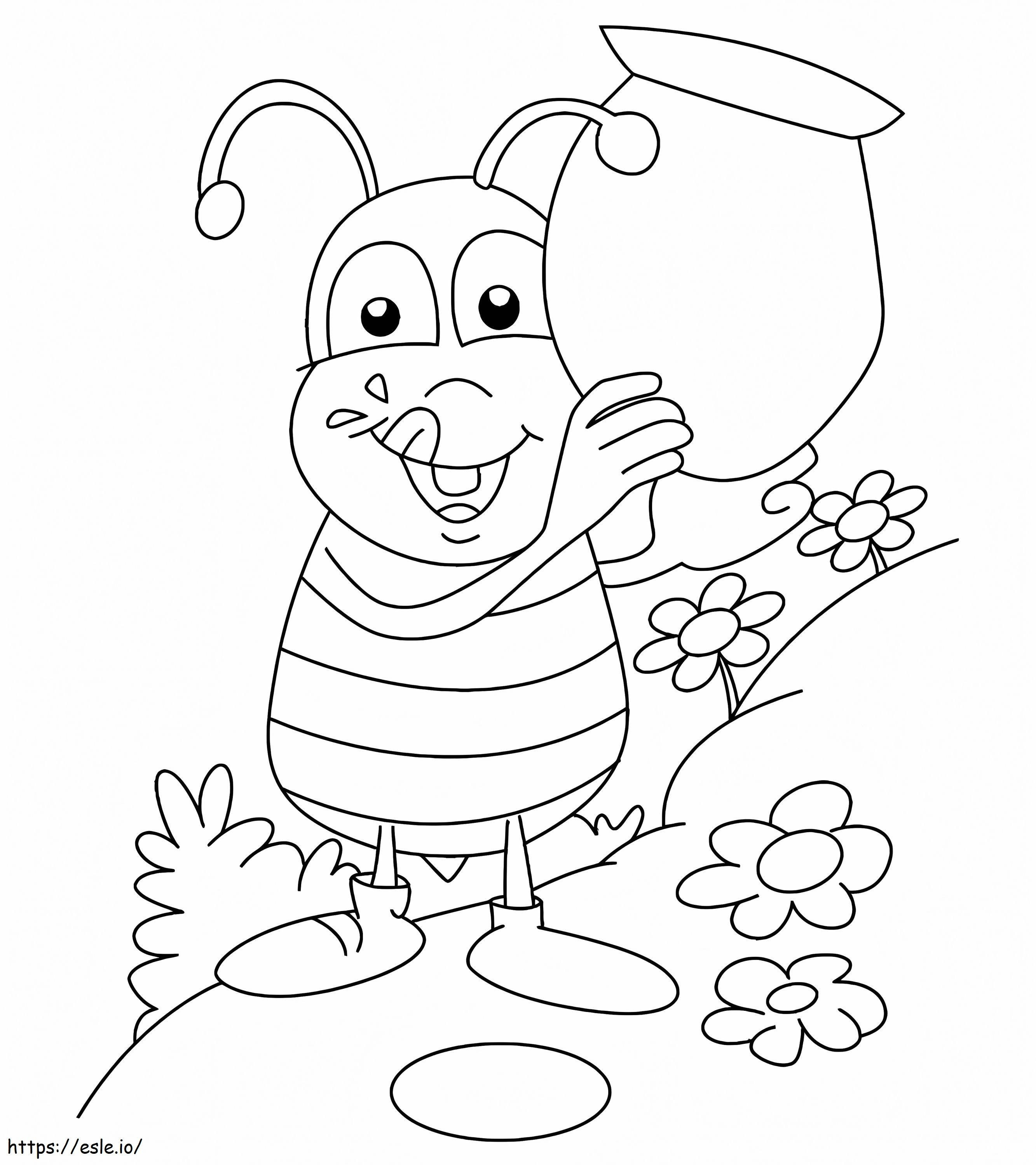 Eating Insects coloring page