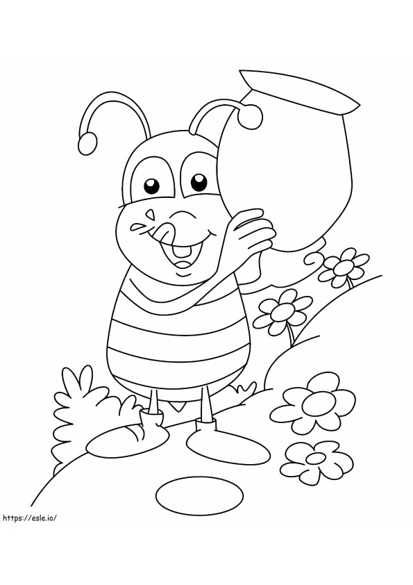 Eating Insects coloring page