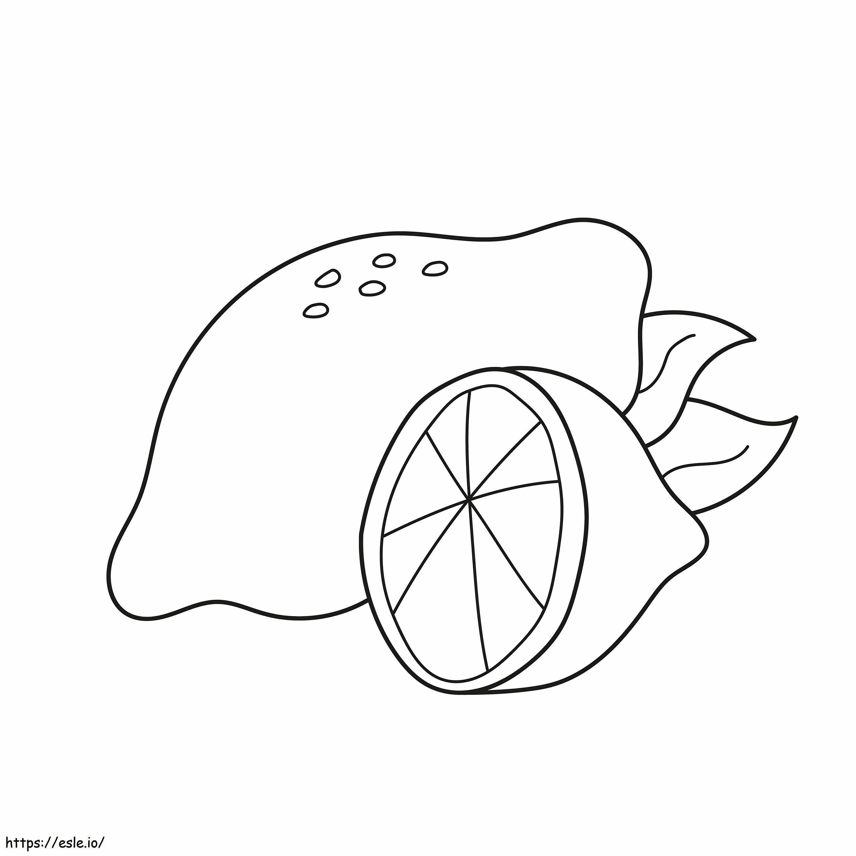 Gran Limon Scaled coloring page