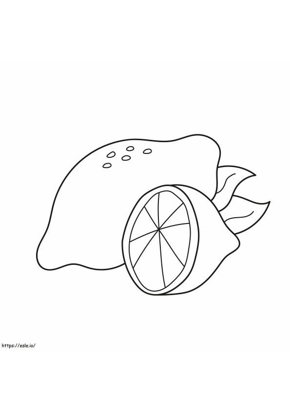 Gran Limon Scaled coloring page