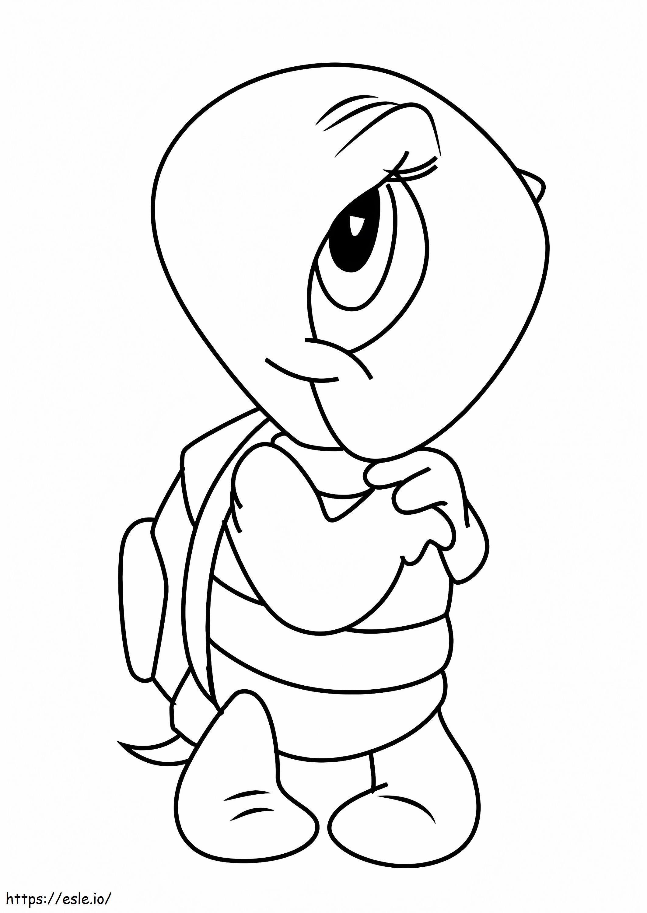 Tyrone The Turtle coloring page