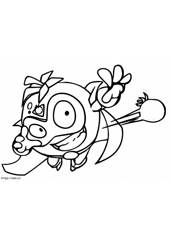 T Mate Superzings coloring page