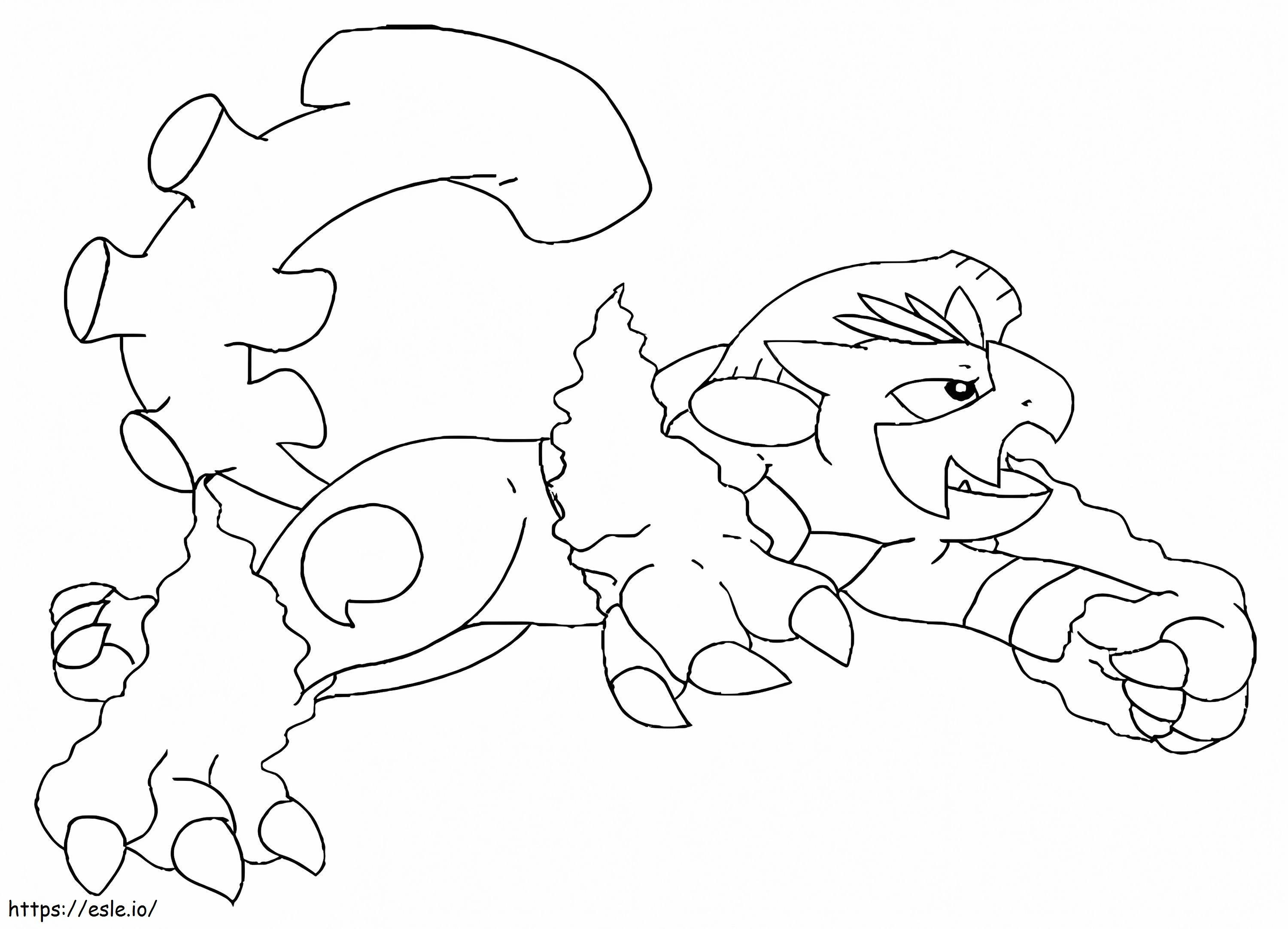 Coloriage Pokémon Landorus 2 à imprimer dessin