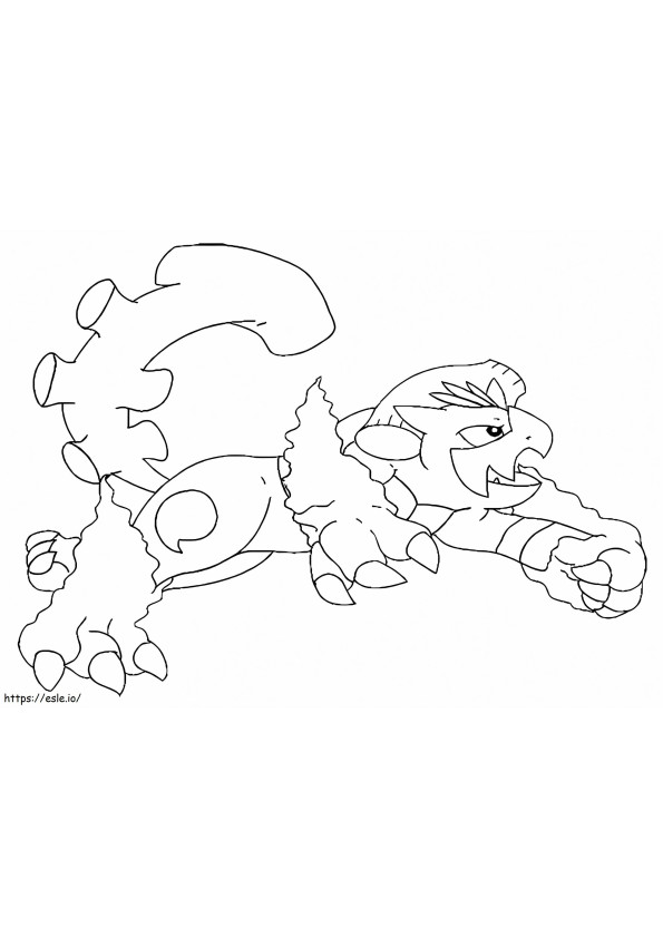 Landorus Pokémon 2 kleurplaat